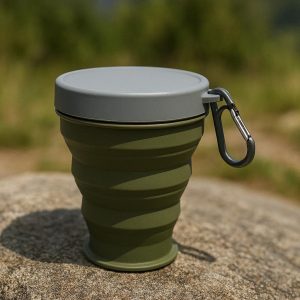 Ultra Lightweight Collapsible Travel Cup for Outdoor Adventures