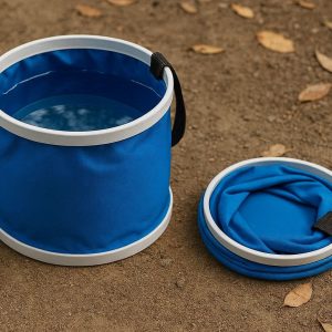 Foldable Outdoor Water Bucket for Camping & Emergency Kits
