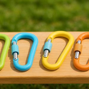 Colorful Outdoor Carabiner Set for Kids & Families